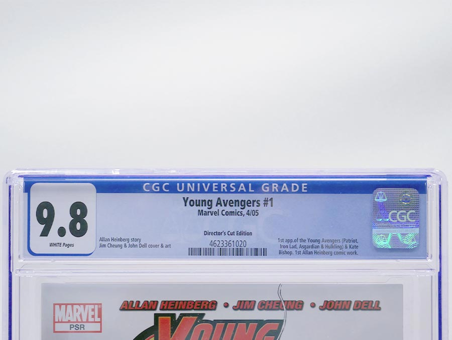 Young Avengers #1 Cover H Directors Cut CGC 9.8