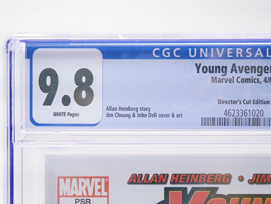 Young Avengers #1 Cover H Directors Cut CGC 9.8