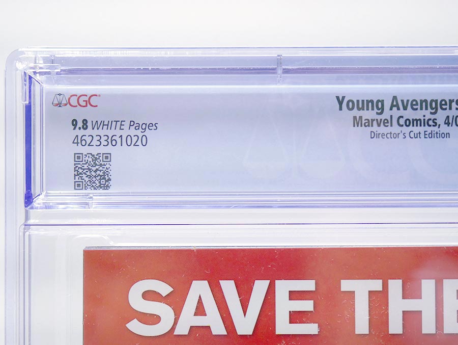 Young Avengers #1 Cover H Directors Cut CGC 9.8