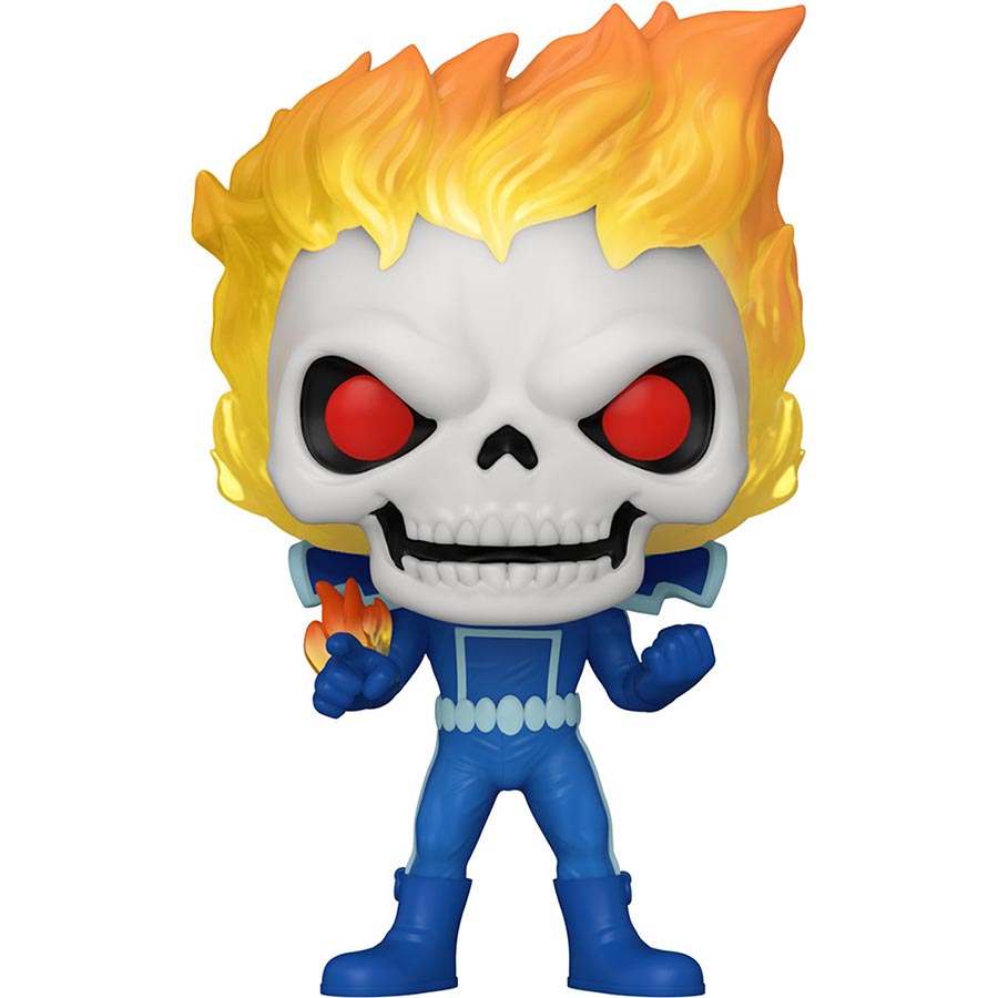 POP Marvel Strange Tales Ghost Rider Glow-In-The-Dark Entertainment Earth Exclusive Vinyl Bobble Head