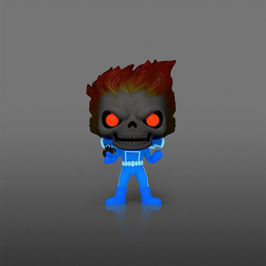 POP Marvel Strange Tales Ghost Rider Glow-In-The-Dark Entertainment Earth Exclusive Vinyl Bobble Head