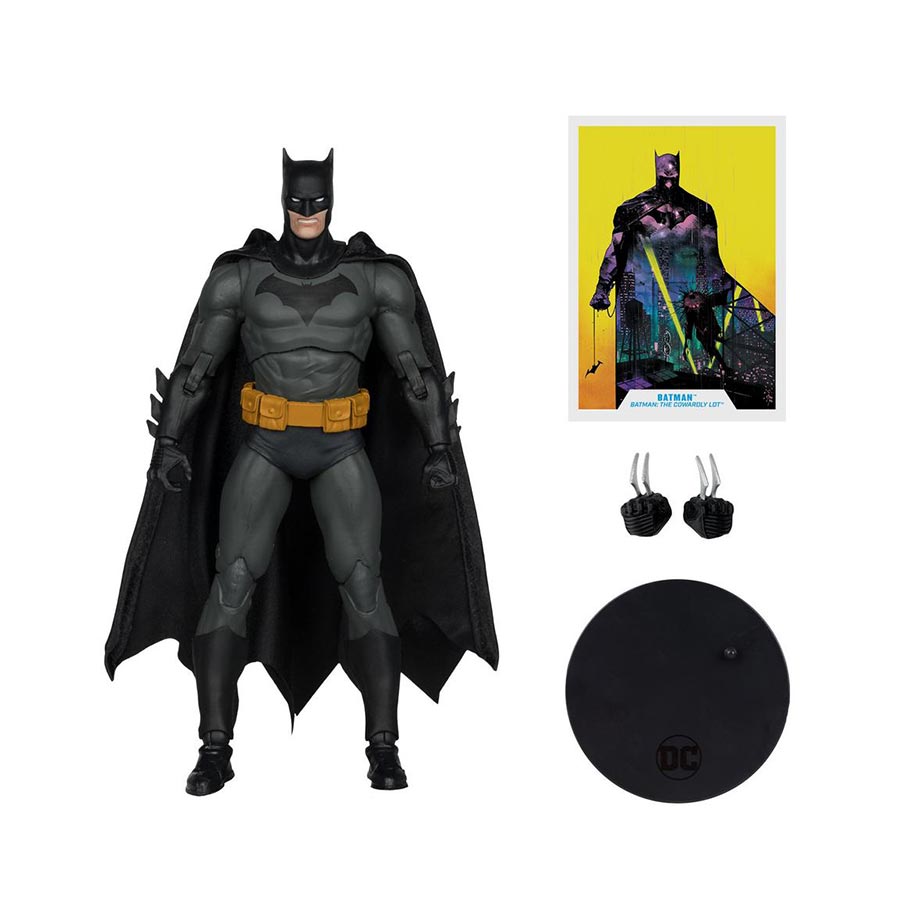 DC McFarlane Collector Edition Wave 4 Batman The Cowardly Lot Platinum Editon Chase 7-Inch Scale Action Figure