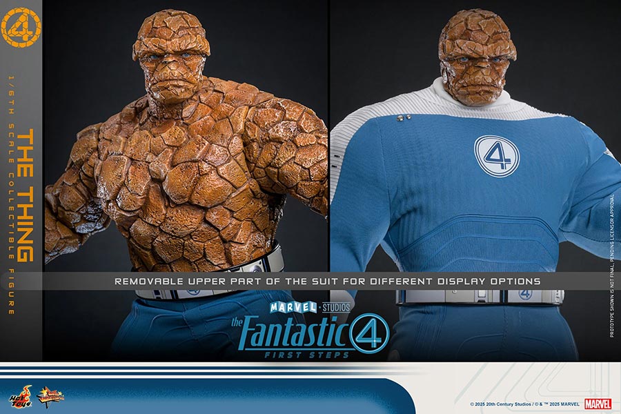 Marvel Fantastic Four First Steps The Thing Sixth Scale Figure