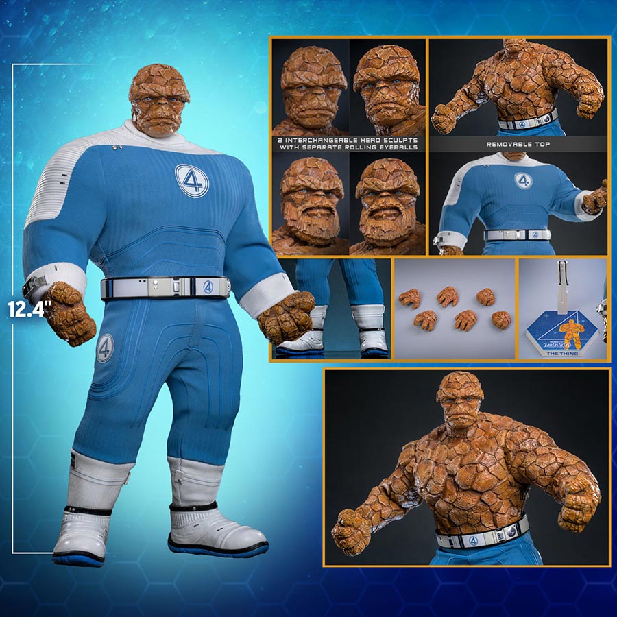 Marvel Fantastic Four First Steps The Thing Sixth Scale Figure