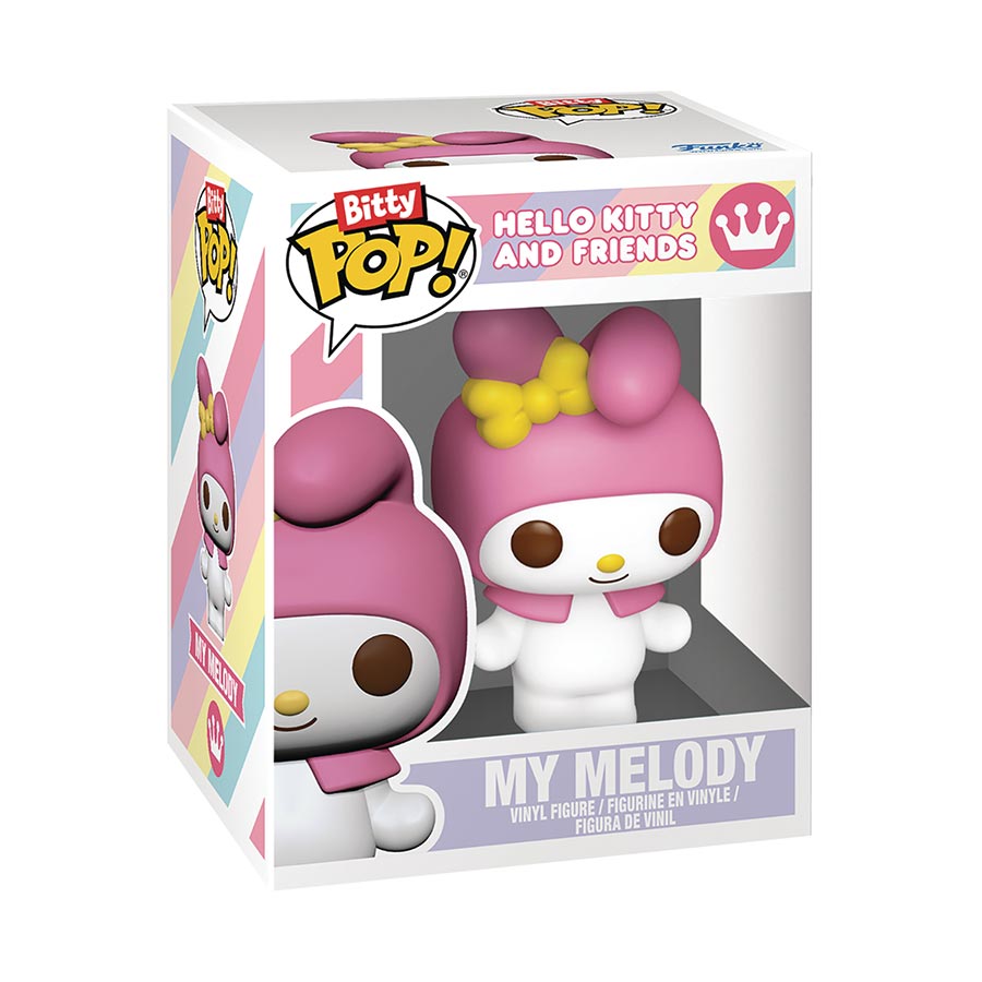 Bitty POP Sanrio My Melody & Kuromi 2-Pack Vinyl Figure