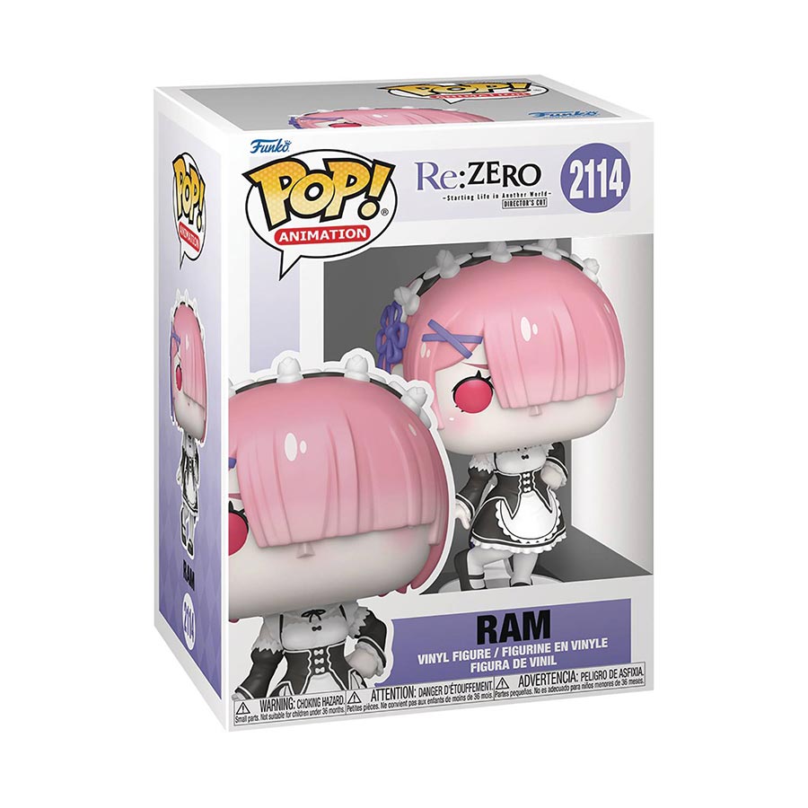 POP Animation ReZERO Starting Life In Another World Ram Vinyl Figure