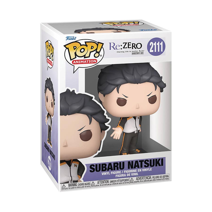 POP Animation ReZERO Starting Life In Another World Subaru Natsuki Vinyl Figure