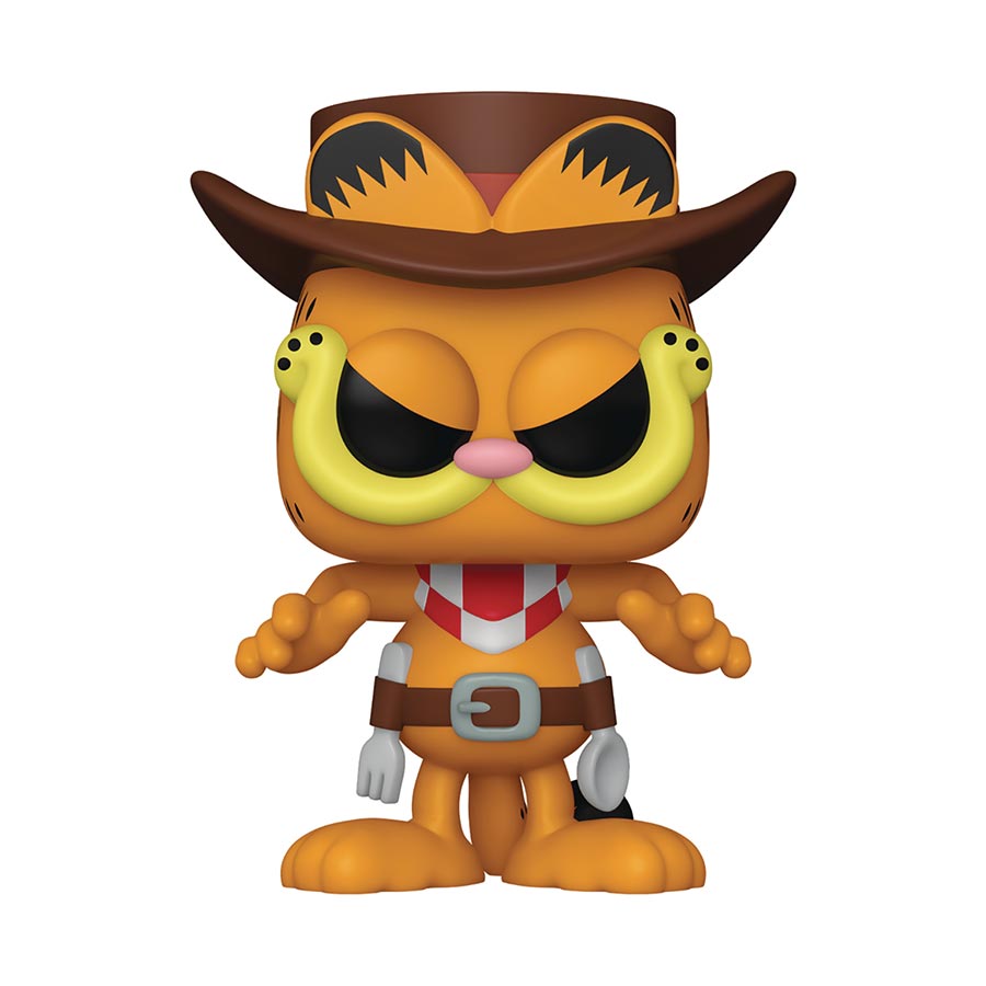 POP Comics Garfield Cowboy Garfield Vinyl Figure
