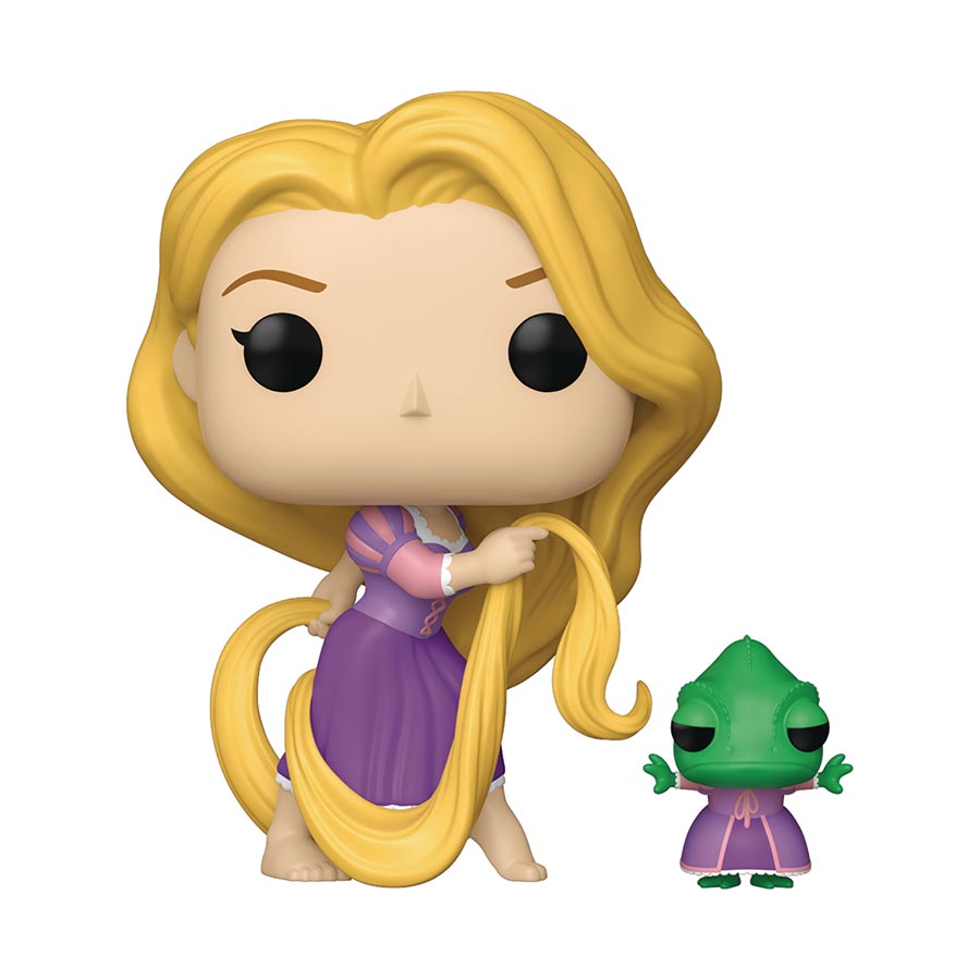 POP & Buddy Tangled Rapunzel & Pascal Vinyl Figure