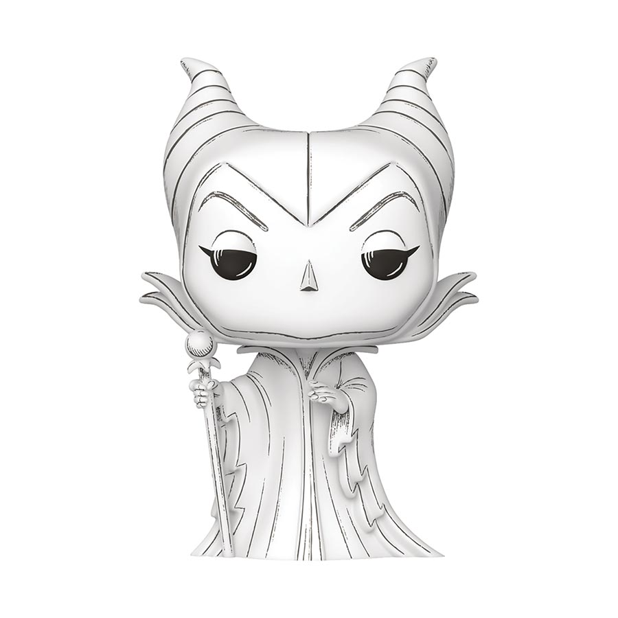 POP Disney Sleeping Beauty Maleficent Sketched Deco Vinyl Figure