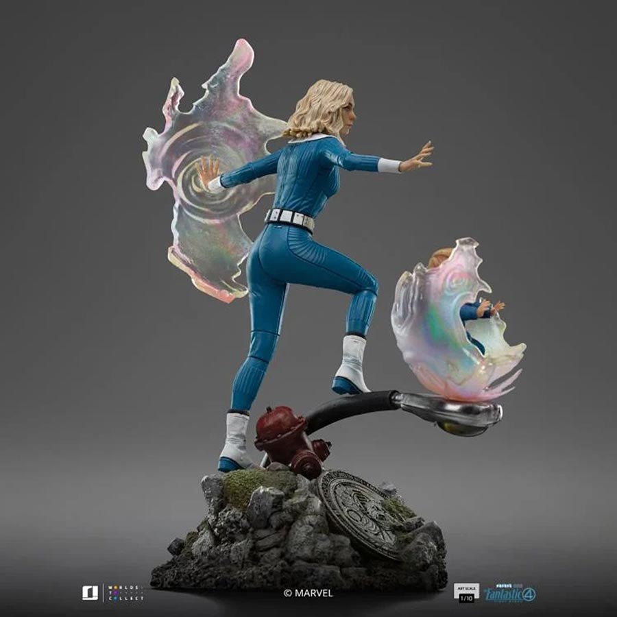 Fantastic Four First Steps Invisible Woman With Franklin Richards 1/10 Scale Art Limited Edition Statue