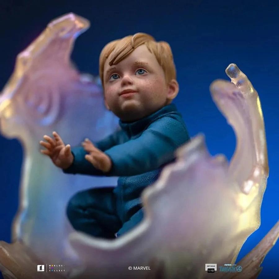 Fantastic Four First Steps Invisible Woman With Franklin Richards 1/10 Scale Art Limited Edition Statue