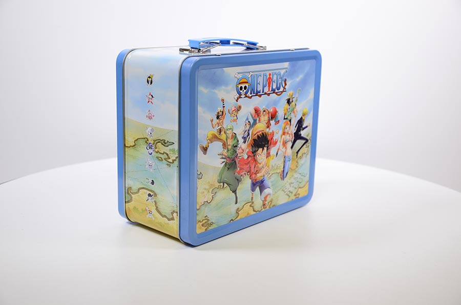Tin Titans One Piece Previews Exclusive Lunch Box With Beverage Container