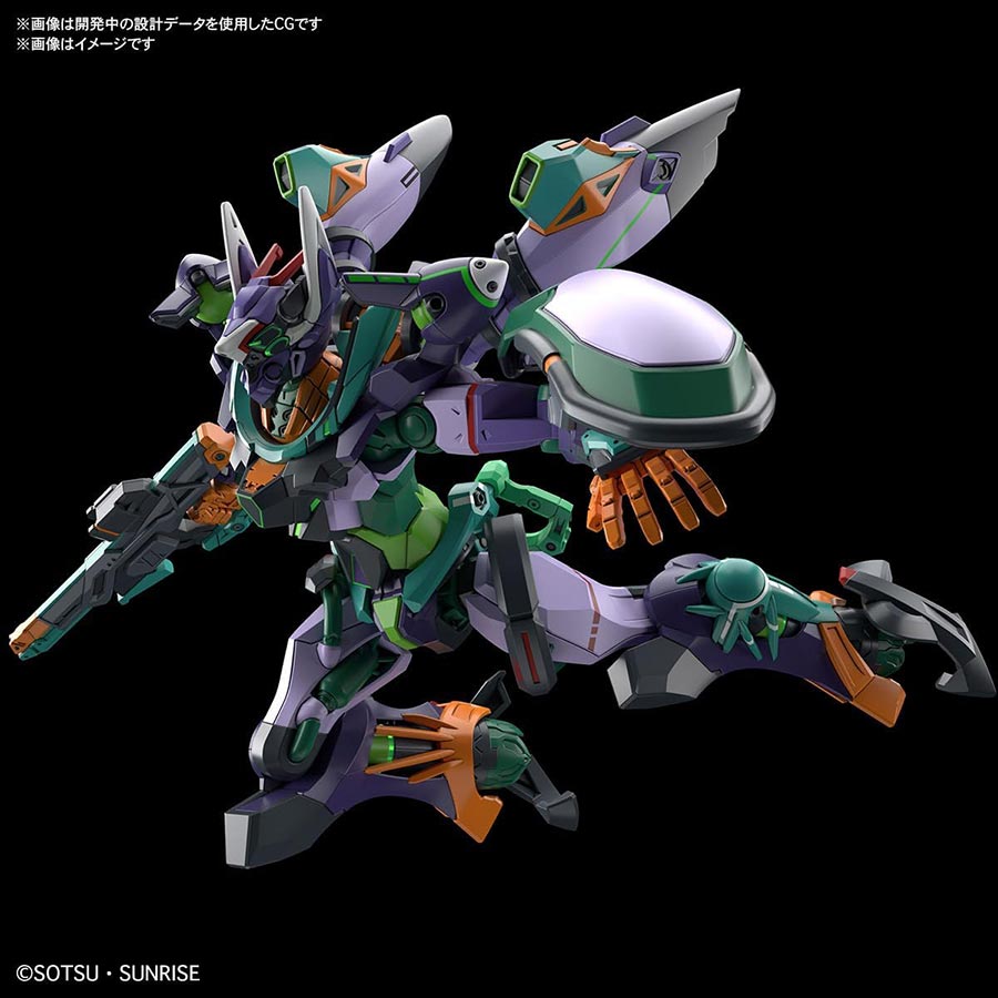 Gundam GquuuuuuX High Grade 1/144 Kit #8 GMS-K Gfred