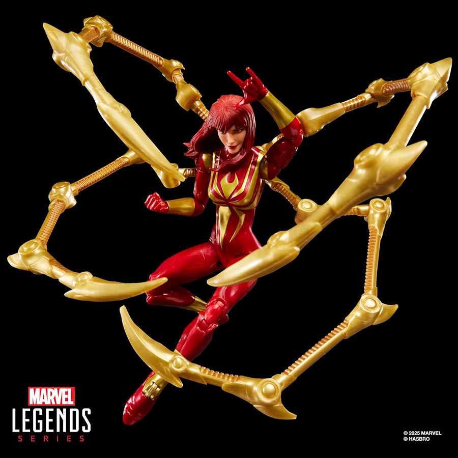Marvel Legends Magic The Gathering Mary Jane Watson (Iron Spider) 6-Inch Action Figure