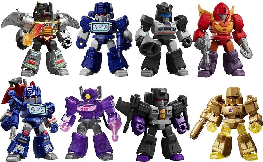 Blokees Transformers Defender Heavy Metal Mini Model Kit Blind Mystery Box