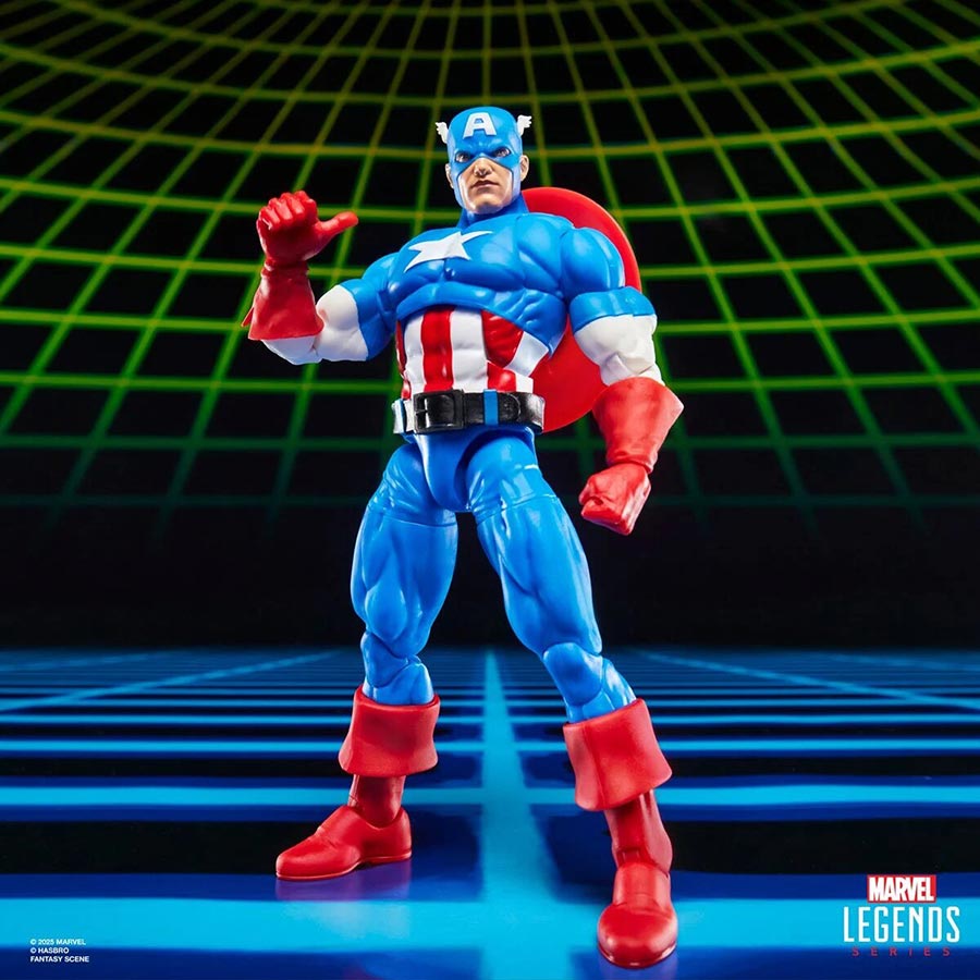 Marvel Legends Gamerverse Captain America vs Venom 6-Inch Action Figure