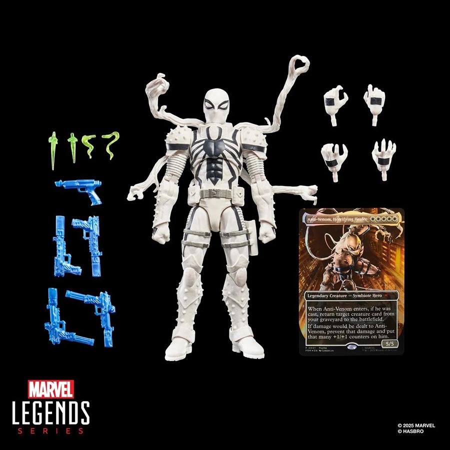 Marvel Legends Magic The Gathering Agent Anti-Venom 6-Inch Action Figure