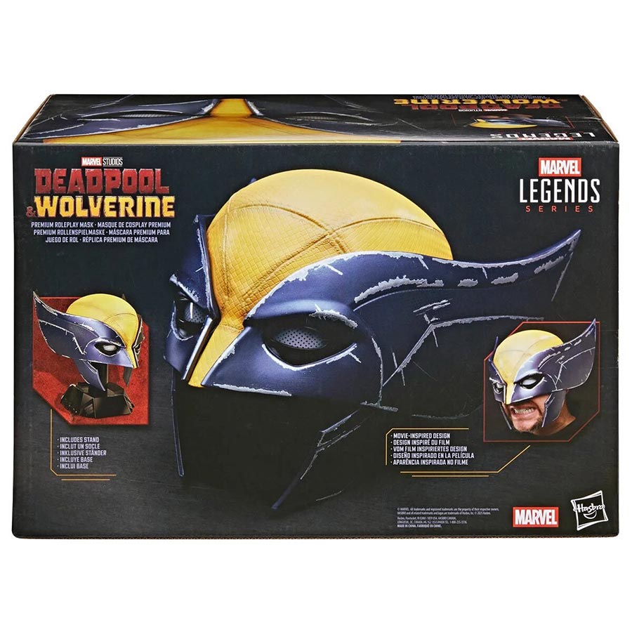Marvel Legends Wolverine Premium Roleplay Mask Prop Replica
