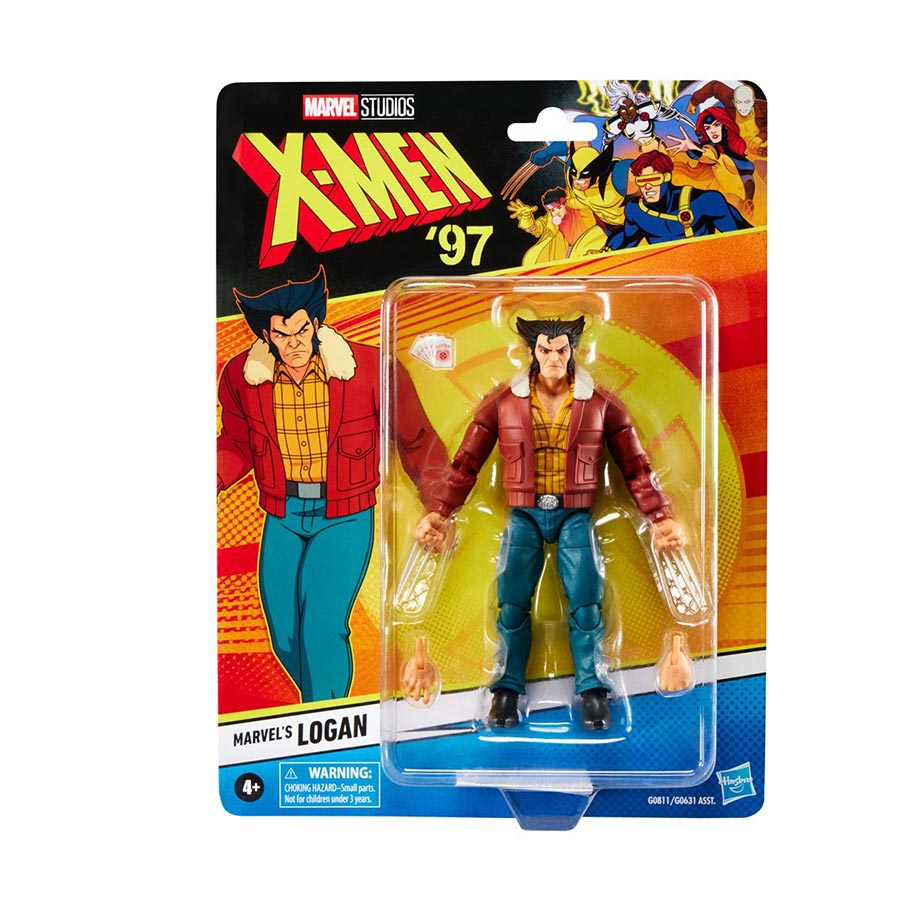 Marvel Legends X-Men 97 Logan 6-Inch Action Figure