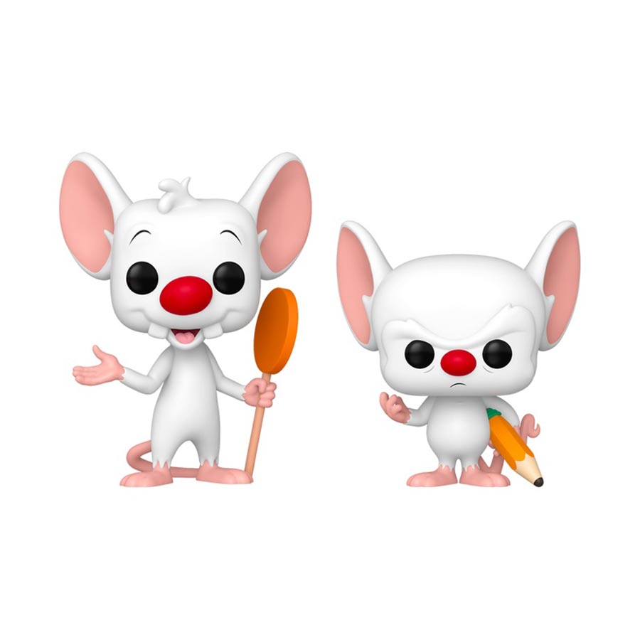 POP Animation Pinky & The Brain 2-Pack Vinyl Figure