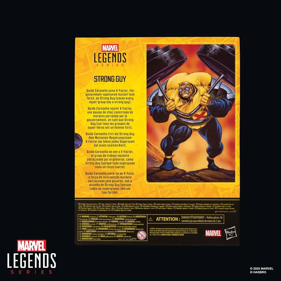 Marvel Legends X-Factor Strong Guy 6-Inch Action Figure