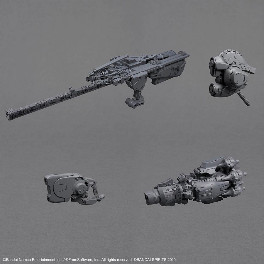 30 Minutes Missions Armored Core VI Fires Of Rubicon Kit #07 Arquebus Add VE-40A Open Faith / V.II Snail