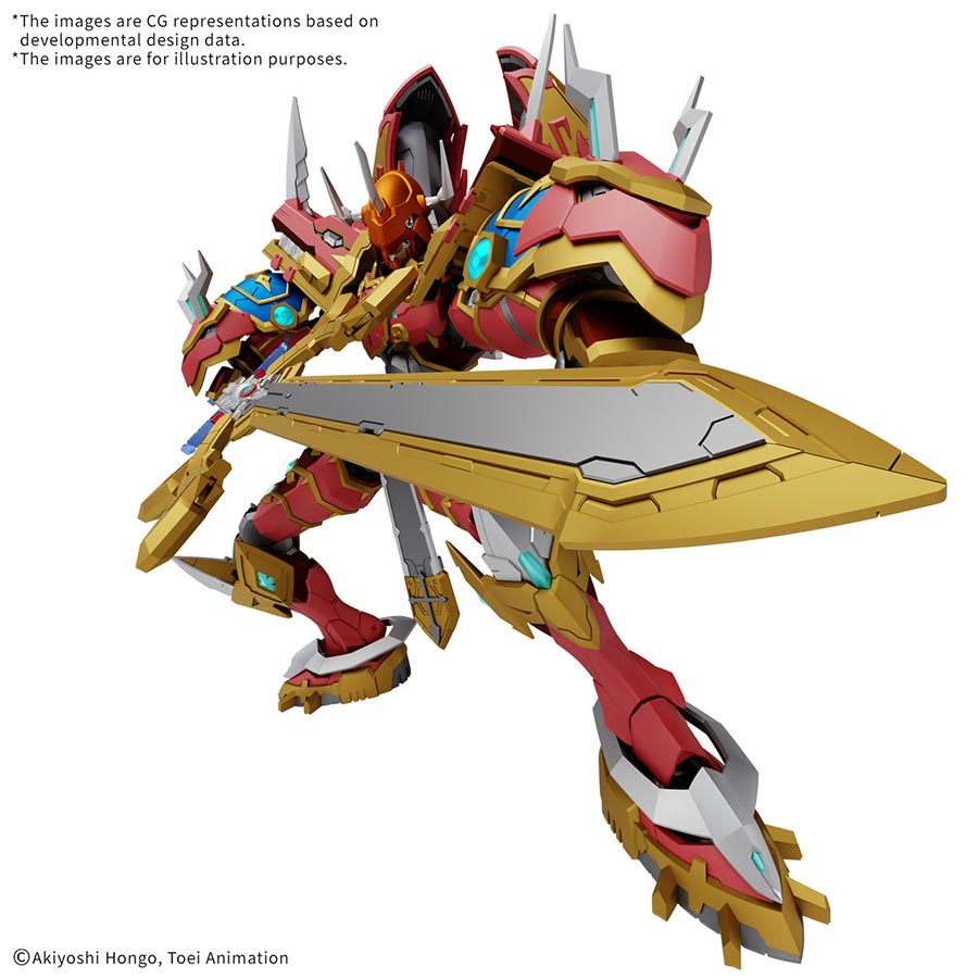 Digimon Frontier Figure-Rise Standard Amplified Kit - Kaisergreymon