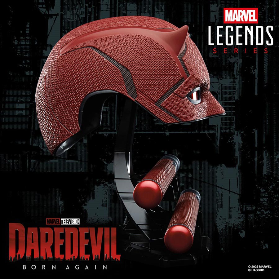 Marvel Legends Daredevil Born Again Cowl And Batons Prop Replica
