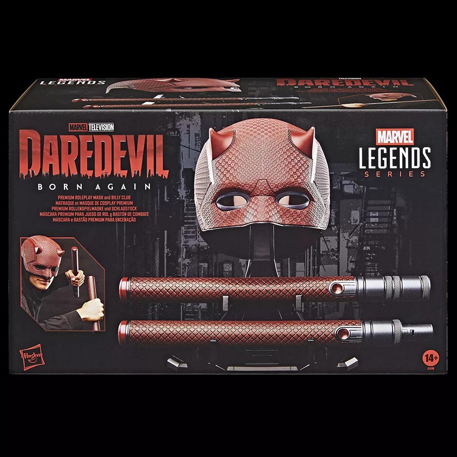Marvel Legends Daredevil Born Again Cowl And Batons Prop Replica