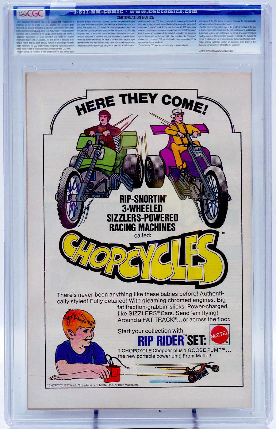 Avengers #108 Cover B CGC 9.0