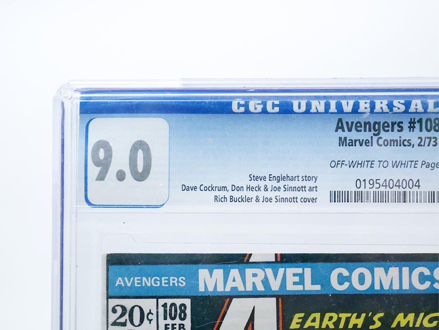 Avengers #108 Cover B CGC 9.0