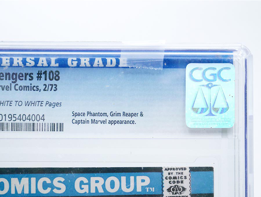 Avengers #108 Cover B CGC 9.0