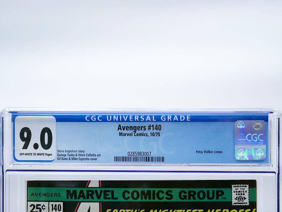 Avengers #140 Cover B CGC 9.0