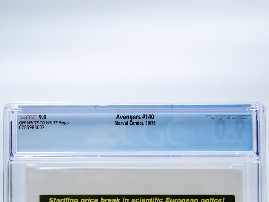 Avengers #140 Cover B CGC 9.0