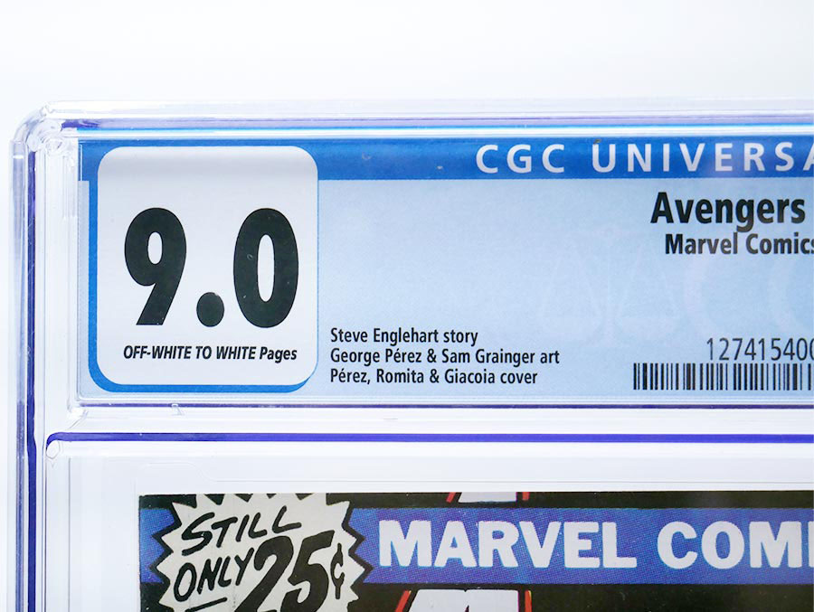 Avengers #149 Cover C 25-Cent Regular Edition CGC 9.0