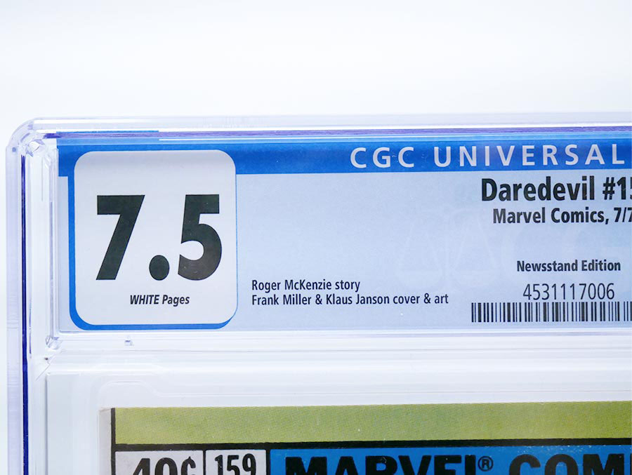 Daredevil #159 Cover B Newsstand Edition CGC 7.5