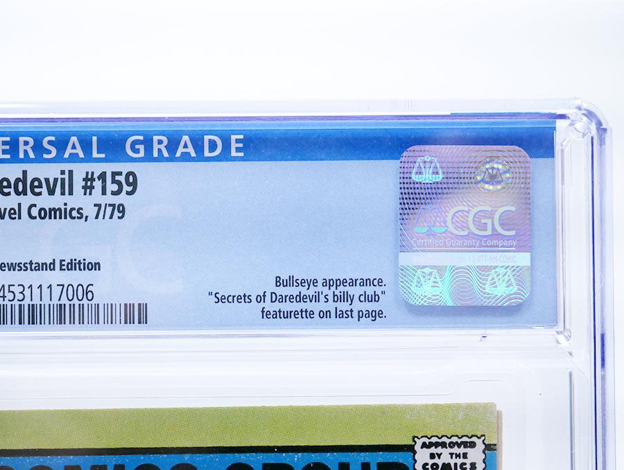 Daredevil #159 Cover B Newsstand Edition CGC 7.5