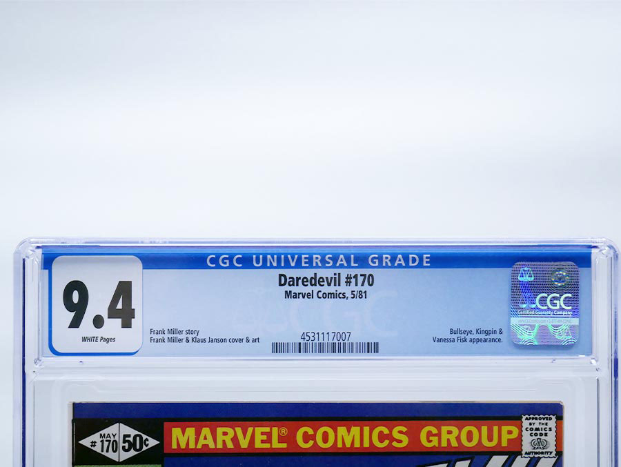 Daredevil #170 Cover C CGC 9.4