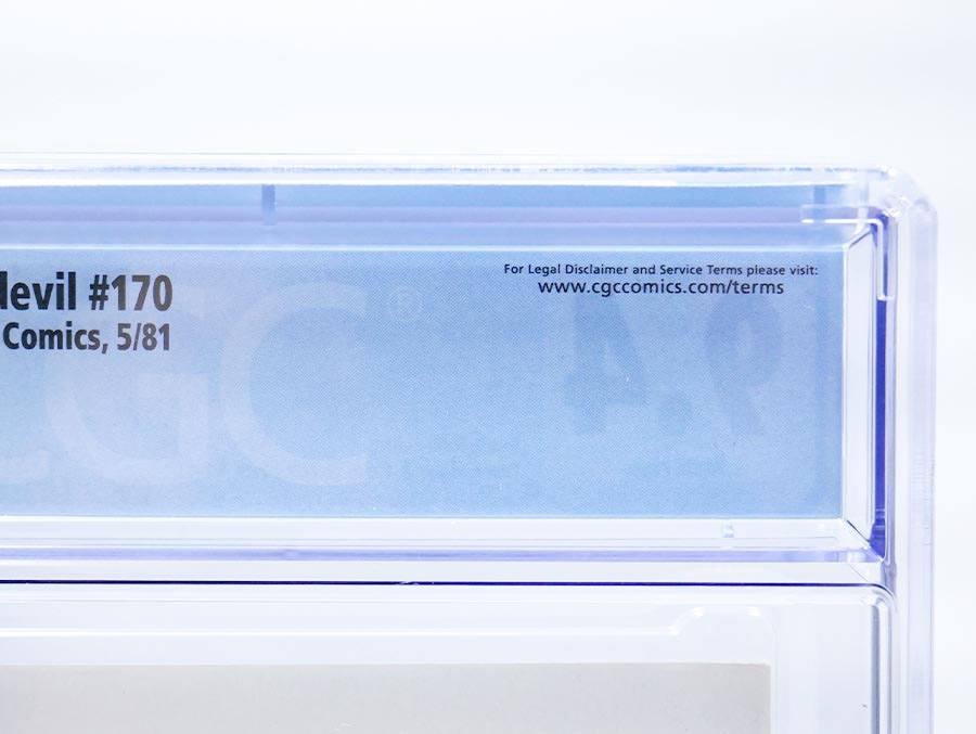 Daredevil #170 Cover C CGC 9.4