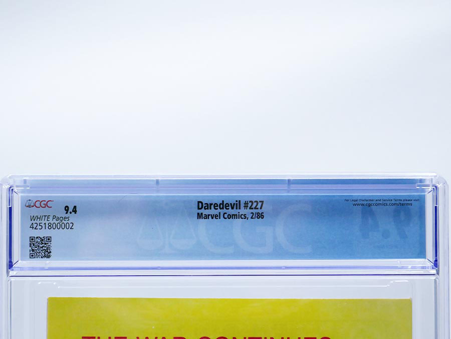 Daredevil #227 Cover B CGC 9.4