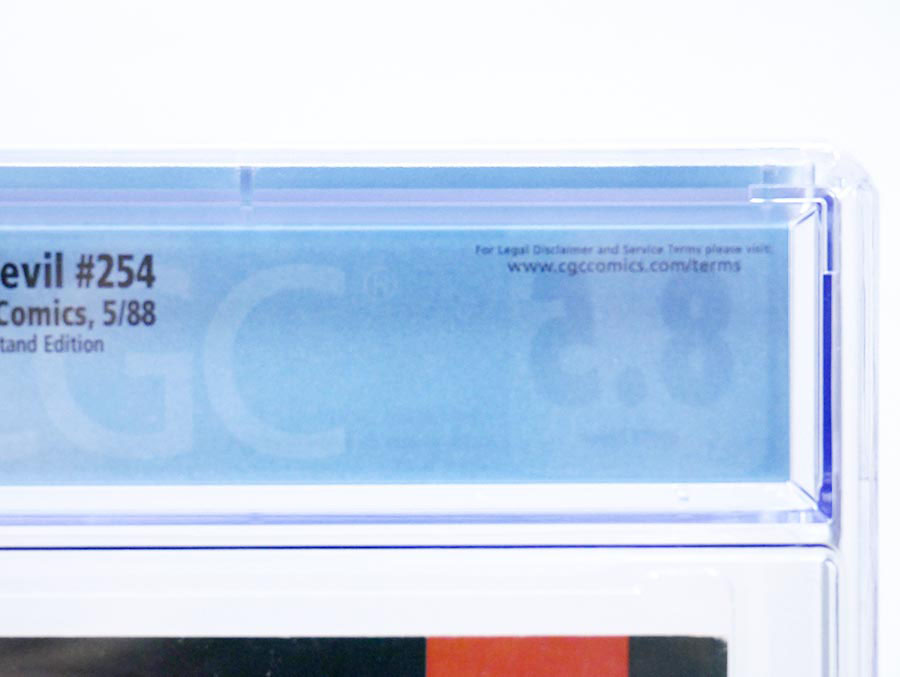 Daredevil #254 Cover B Newsstand Edition CGC 8.5