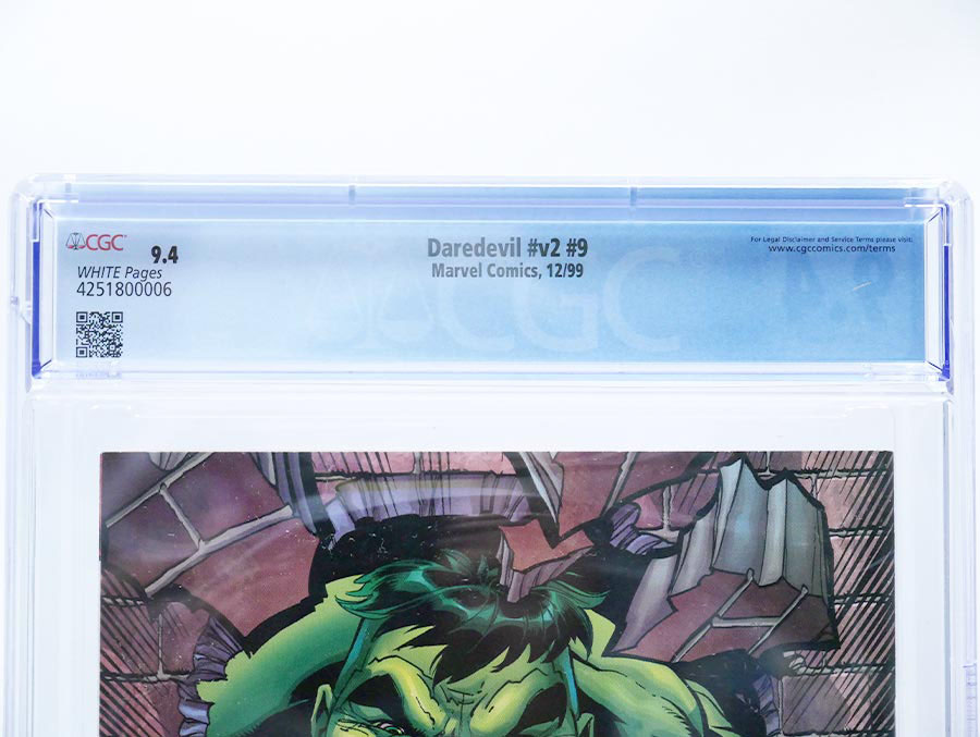 Daredevil Vol 2 #9 Cover B CGC 9.4