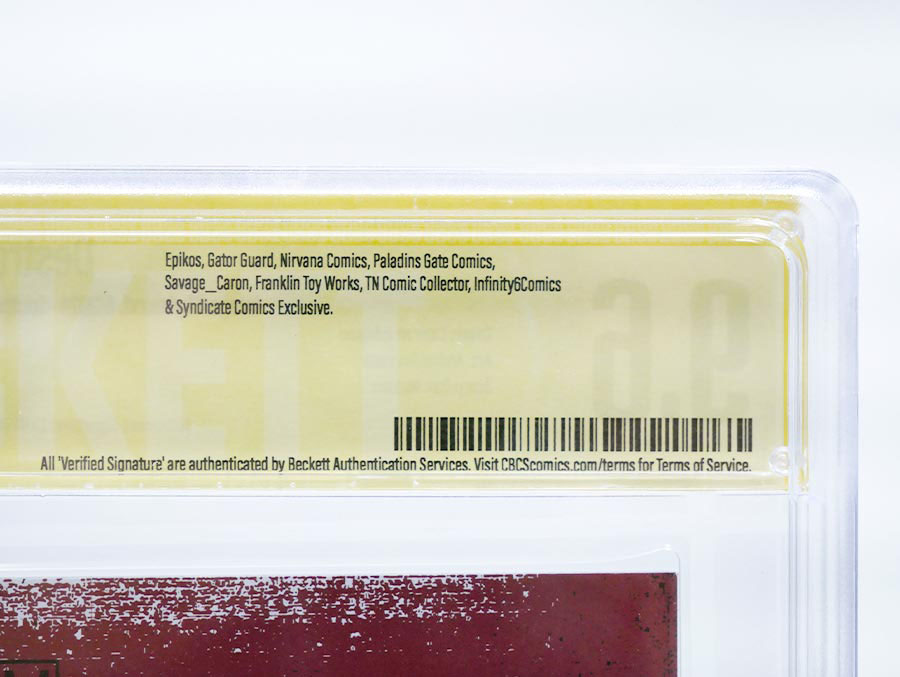 Destro #1 Cover O Camron Johnson Variant Signed by Camron Johnson CBCS 9.6