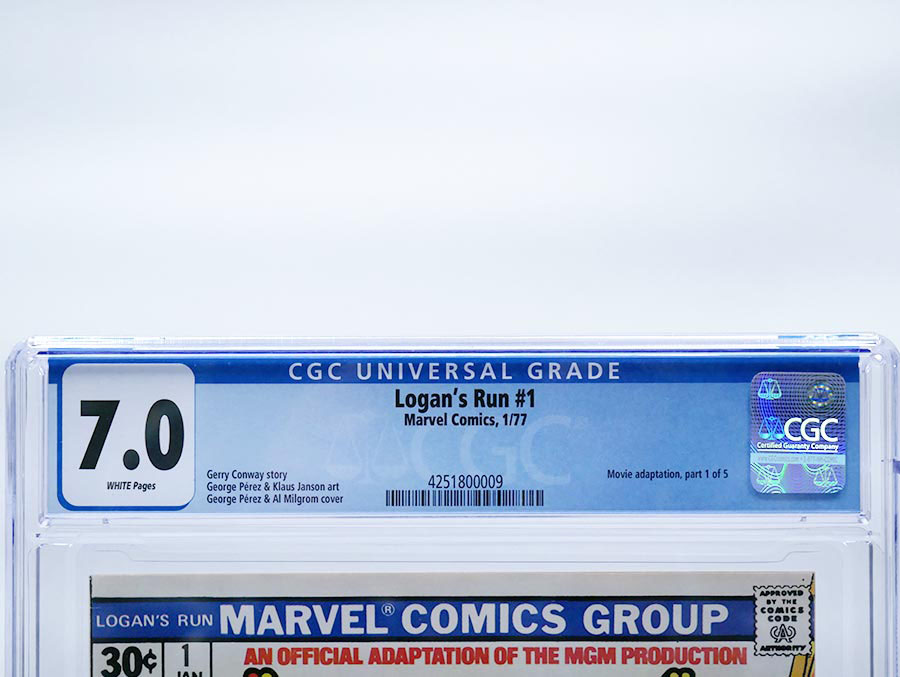 Logans Run #1 Cover B CGC 7.0