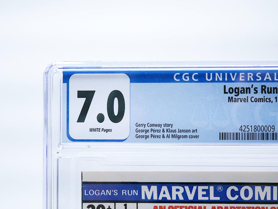 Logans Run #1 Cover B CGC 7.0