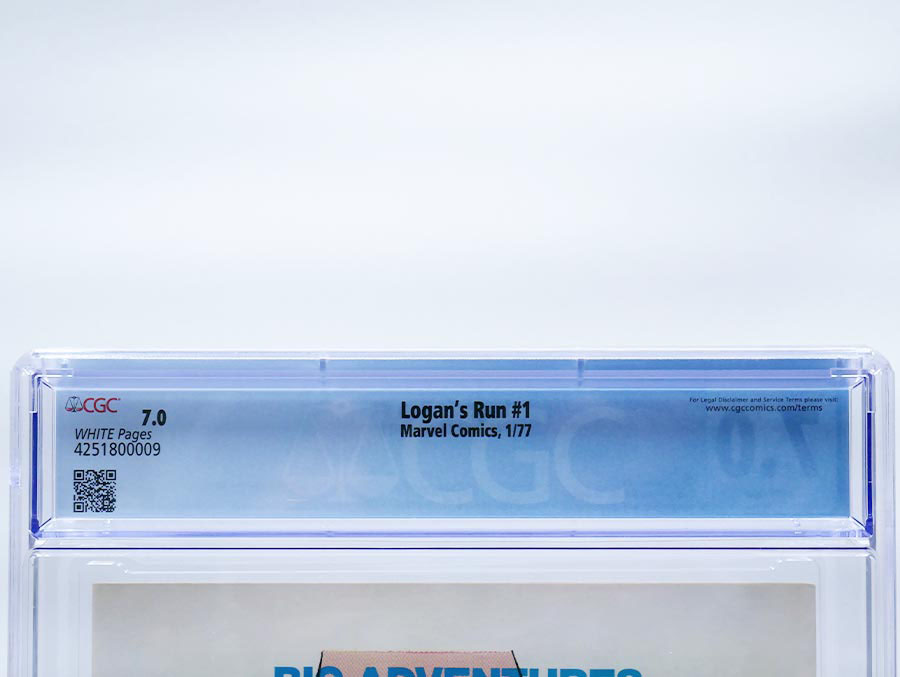 Logans Run #1 Cover B CGC 7.0