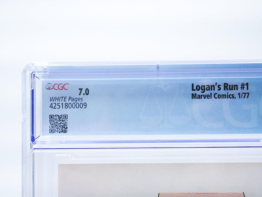 Logans Run #1 Cover B CGC 7.0