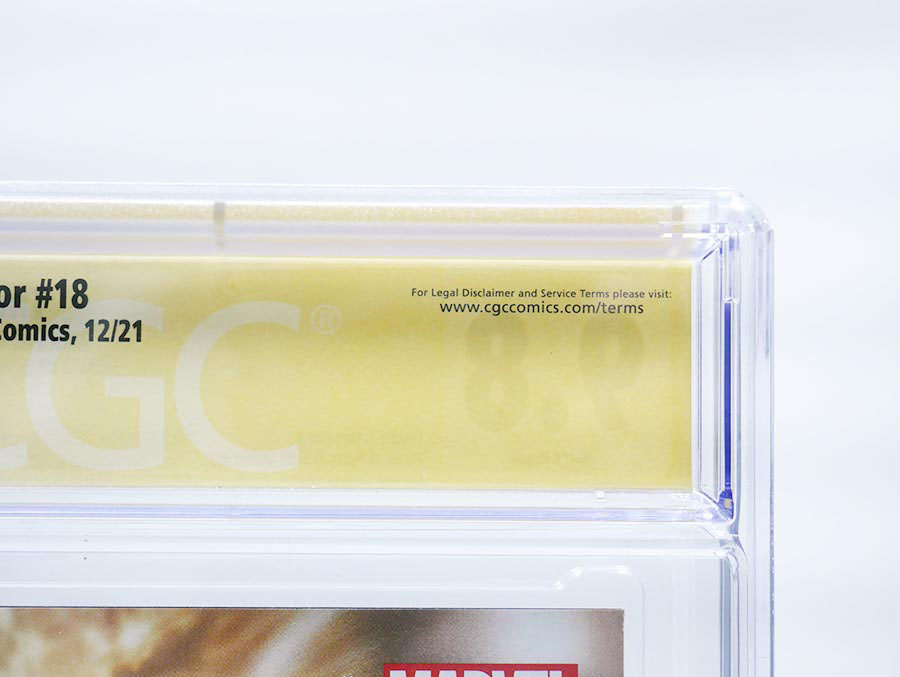 Thor Vol 6 #18 Cover D Regular Olivier Coipel Cover CGC Signature Series 9.8 Signed by Donny Cates