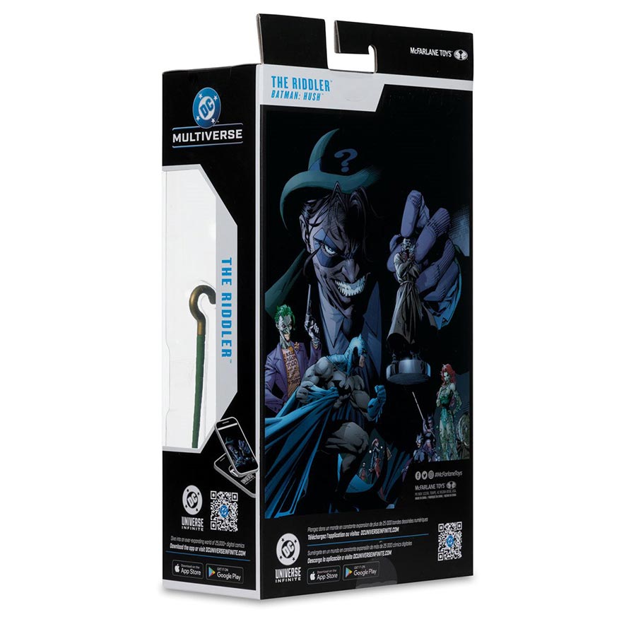 DC McFarlane Multiverse Wave 23 Batman Hush The Riddler 7-Inch Scale Action Figure